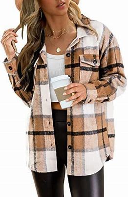 Embracing Casual Chic: The Plaid Shacket Trend